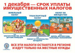 1 декабря — срок уплаты имущественных налогов
