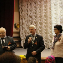 Вручение медалей Ветеранам ВОВ