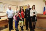 Начальник Отдела МВД России по Волжскому району поздравил женщин получивших гражданство Российской Федерации поздравил с Международным женским Днем 8 Марта!